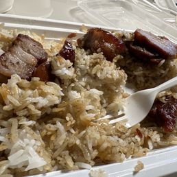Char siu (BBQ pork) with rice Char siu (BBQ pork) with rice