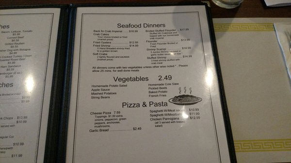 Menu photo 6 Valley View Inn Parkville, MD