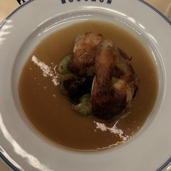 Bouchon - Chicken half portion split between two people - French Near Me - Las Vegas, Nevada