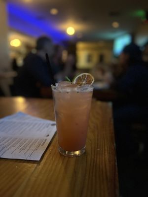 Photo of Steins Beer Garden & Restaurant - Mountain View, CA, US. Strawberry Mint Basil Refresher