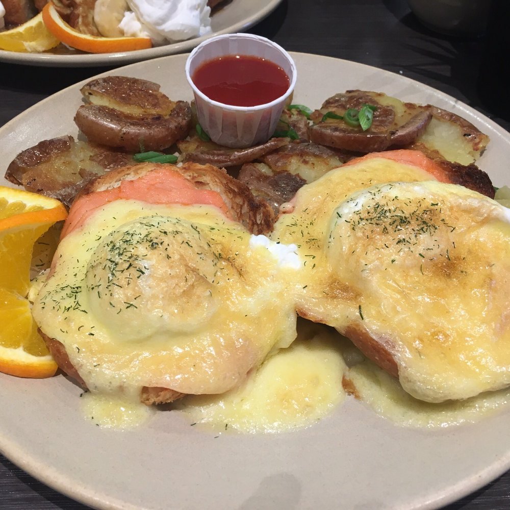 Salmon Eggs Benny