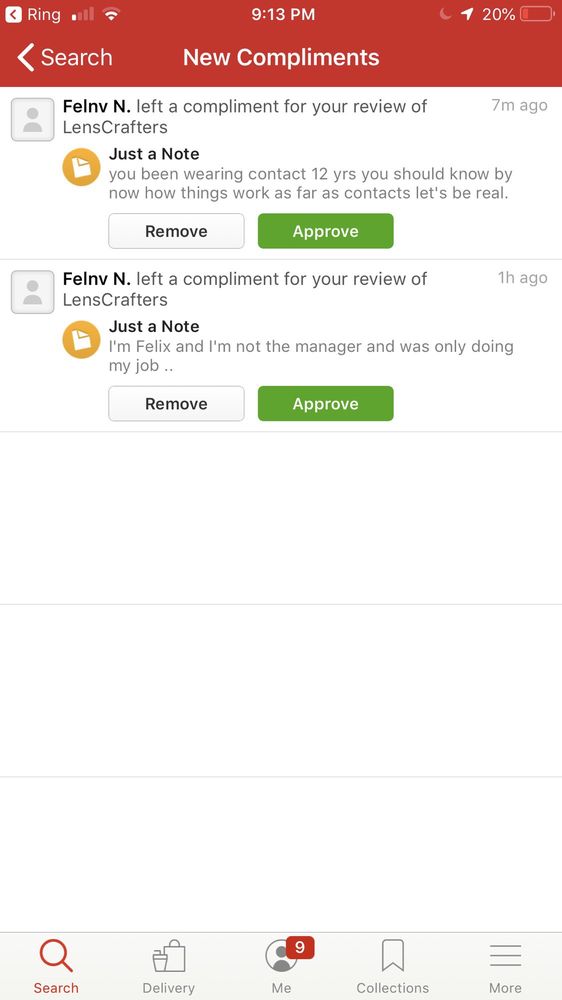 LENSCRAFTERS Updated April 2024 18 Reviews 343 Westshore Plz