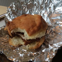 Saucehouse - Great chicken biscuit for breakfast and huge!