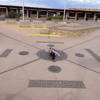 Four Corners Monument - Just the right angle! - Landmarks & Historical Buildings Near Me - Teec Nos Pos, New Mexico Four Corners Monument - Just the right angle! - Landmarks & Historical Buildings Near Me - Teec Nos Pos, New Mexico