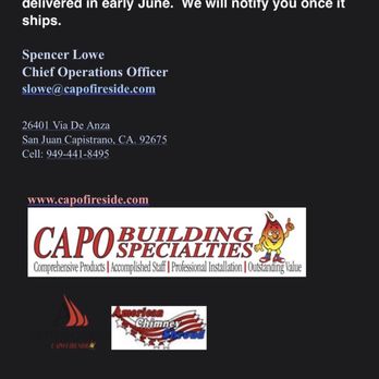 Capo Fireside - Heating & Air Conditioning/HVAC Near Me - San Juan Capistrano, California