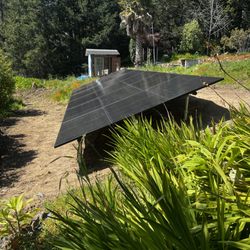 MD Electric & Solar - A recent ground mount solar installation