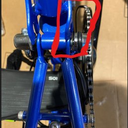 Defective seat mast stay -- it arrived bent so it won't lock into position and bike can't be used.
