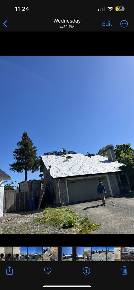 Slide of E Sanchez roofing