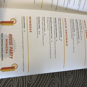 Hatch - Menu - Breakfast & Brunch Near Me - Huntington, New York