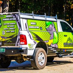 Green Mountain Media Blasting & Powder Coating - Our 2500 the day we picked it up after it was wrapped