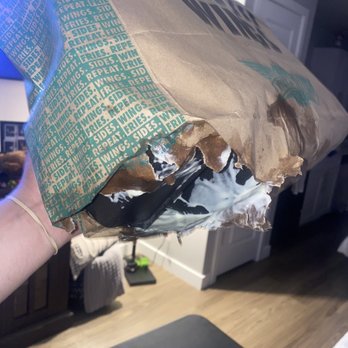 Wingstop - the way i got my food to my door disappointment - Chicken Wings Near Me - Lehi, Utah