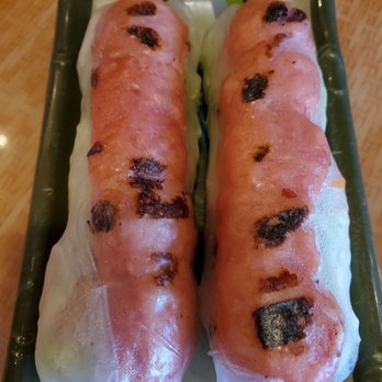Hoa Binh Restaurant - Nem nuong cuon, whoever said this was good has probably never had a good one. - Vietnamese Near Me - Garden Grove, California