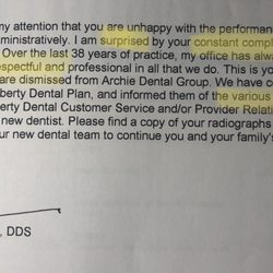 Thaddous L Archie, DDS - Constant complaints? Really cause I caught you lying from the insurance company.