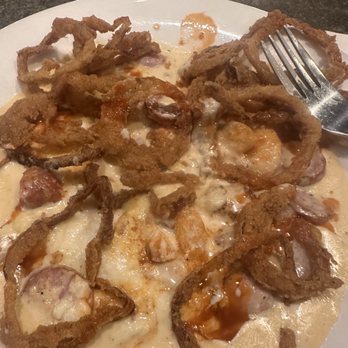 The Southern Kitchen & Bar - Shrimp grits conecuh what's better. - Southern Near Me - Birmingham, Alabama The Southern Kitchen & Bar - Shrimp grits conecuh what's better. - Southern Near Me - Birmingham, Alabama