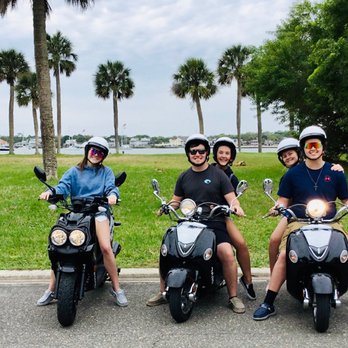 Saint City Scooters - Awesome group of adventurers exploring beautiful St. Augustine!. - Scooter Rentals Near Me - St. Augustine, Florida Saint City Scooters - Awesome group of adventurers exploring beautiful St. Augustine!. - Scooter Rentals Near Me - St. Augustine, Florida