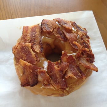 Java Time Donuts - Maple Bacon Donut - Donuts Near Me - Elk Grove, California