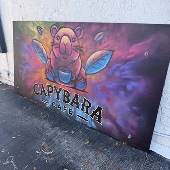 Capybara Cafe - Themed Cafes Near Me - St. Petersburg, Florida