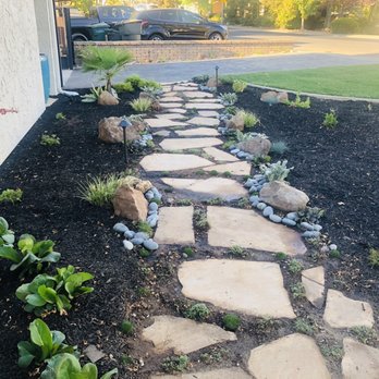 Garcia Landscape - Flagstone path - Landscaping Near Me Garcia Landscape - Flagstone path - Landscaping Near Me