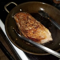 Kroger Food & Pharmacy - Searing my 3lb chuck roast before it goes in the slow cooker.. $20, I know. Not on sale. But it was a good hunk of meat for a potroast.