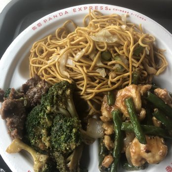 Panda Express - Beef & broccoli, chicken and string beans, and noodles - Chinese Near Me - Gulf Breeze, Florida Panda Express - Beef & broccoli, chicken and string beans, and noodles - Chinese Near Me - Gulf Breeze, Florida