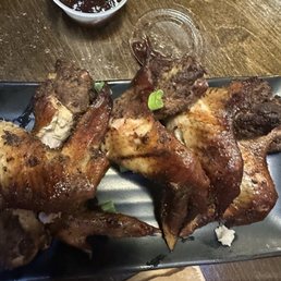 Grilled jerk whole Wings