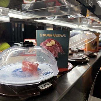 Kura Revolving Sushi Bar - Sushi going around on a never ending loop--grab 'em fast! - Sushi Bars Near Me - Paramus, New Jersey