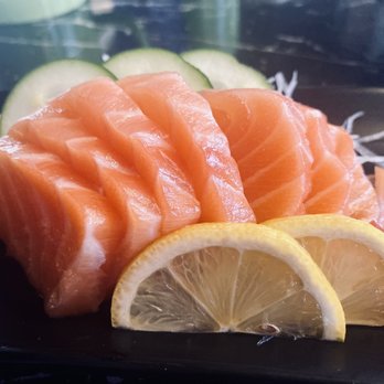 Sato Sushi - Salmon sashimi. - Sushi Bars Near Me - Lancaster, California Sato Sushi - Salmon sashimi. - Sushi Bars Near Me - Lancaster, California