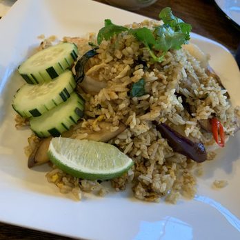 Sup Thai Kitchen - Green Curry Fried Rice with Shrimp. - Thai Near Me - Fresh Meadows, New York Sup Thai Kitchen - Green Curry Fried Rice with Shrimp. - Thai Near Me - Fresh Meadows, New York
