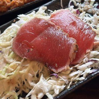Stonefish Grill - Seared ahi... ate most of it before taking a picture, sorry .  Was so Ono! - Seafood Near Me - Haleiwa, Hawaii