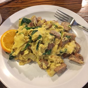 The Nosh Cafe - Apple Smoked Chicken Sausage Scramble - Bagels Near Me - Phoenix, Arizona The Nosh Cafe - Apple Smoked Chicken Sausage Scramble - Bagels Near Me - Phoenix, Arizona