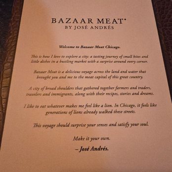 Bazaar Meat by José Andrés - Steakhouses Near Me - Chicago, Illinois