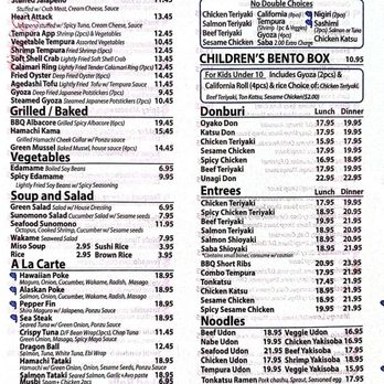 Ichiban Sushi - Menu June 2024 - appetizers, soup, salad, sashimi, Bento boxes, entrees, noodles... - Sushi Bars Near Me - Rocklin, California Ichiban Sushi - Menu June 2024 - appetizers, soup, salad, sashimi, Bento boxes, entrees, noodles... - Sushi Bars Near Me - Rocklin, California