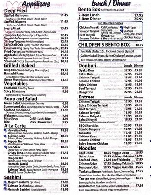 Menu photo 5 Ichiban Sushi Rocklin, CA Menu photo 5 Ichiban Sushi Rocklin, CA