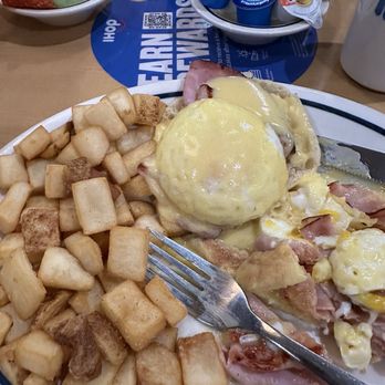 IHOP - Classic Eggs Benedict potatoes fruit bowl - Breakfast & Brunch Near Me - Elk Grove, California IHOP - Classic Eggs Benedict potatoes fruit bowl - Breakfast & Brunch Near Me - Elk Grove, California