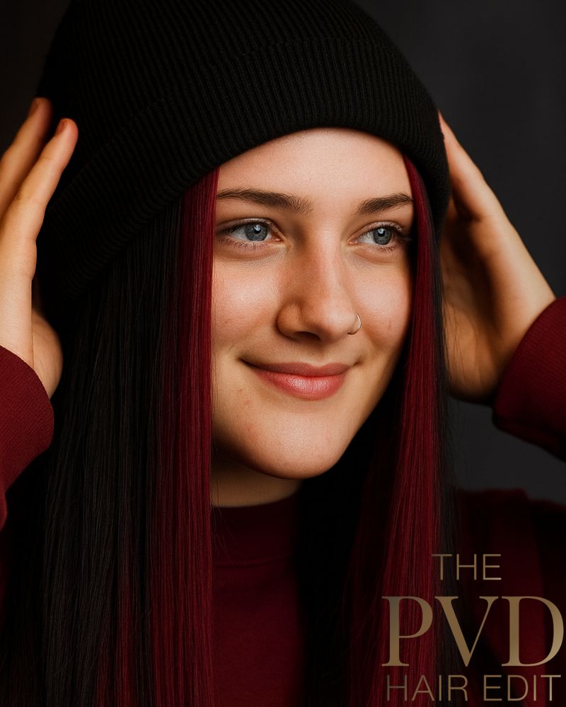 The PVD Hair Edit Logo