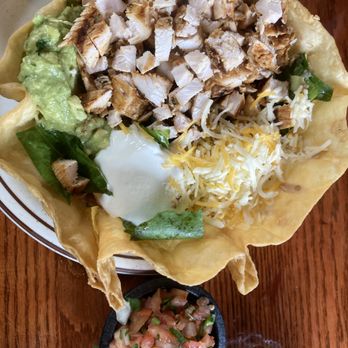 Avila's El Ranchito - Taco salad w/ grilled chicken - Mexican Near Me - San Clemente, California