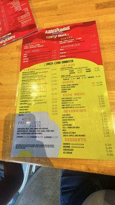 Menu photo 4 Aztec Jungle San Antonio, TX Menu photo 4 Aztec Jungle San Antonio, TX