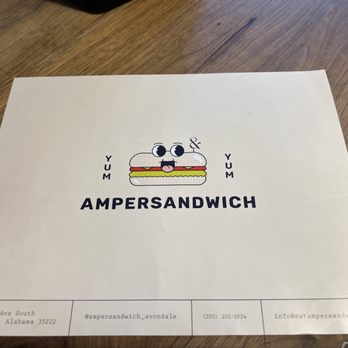 Ampersandwich - Sandwiches Near Me - Birmingham, Alabama