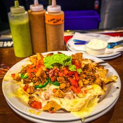 Underdogs Cantina - Nachos with Pollo Asado