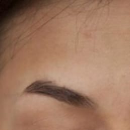She took a chunk off my brows She took a chunk off my brows