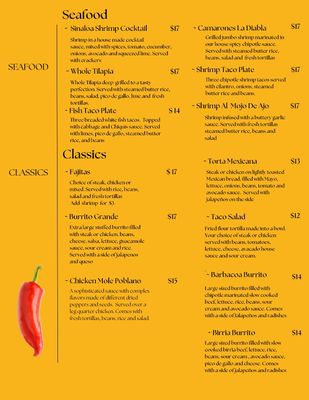 Menu photo 1 Chiquis Cocina Marionville, MO