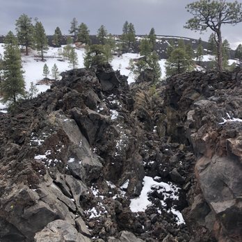 Sunset Crater Volcano National Monument - The squeeze up. Where hot lava squeezed up between the rocks. Very neat to see - Landmarks & Historical Buildings Near Me - Flagstaff, Arizona