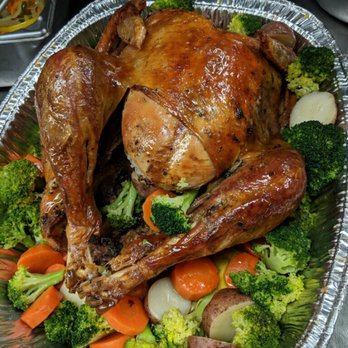 Alex Luncheonette - a roasting turkey with broccoli and carrots - Diners Near Me - Brooklyn, New York Alex Luncheonette - a roasting turkey with broccoli and carrots - Diners Near Me - Brooklyn, New York