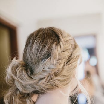 Braid and Makeup Studio - Beautiful bridesmaid braid. Photo by www.radandinlove.com - Makeup Artists Near Me - Ojai, California