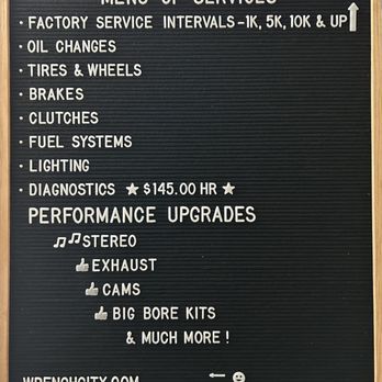 Wrench City Powersports - Some of the many services we offer - Motorcycle Repair Near Me - Caddo Mills, Texas