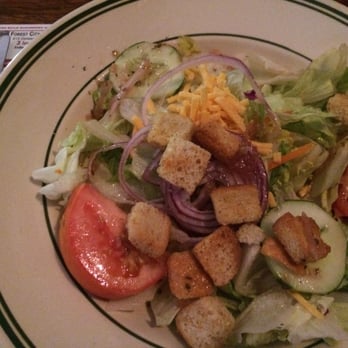 McDonnell's Restaurant - "side" salad part of my $4 upgrade - Burgers Near Me - Carbondale, Pennsylvania