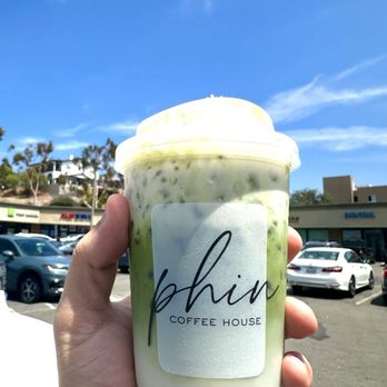 Phin Coffee House - Banana Matcha - Coffee & Tea Near Me - National City, California Phin Coffee House - Banana Matcha - Coffee & Tea Near Me - National City, California