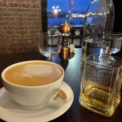 Quay West Wine Bar & Restaurant - After dinner cappuccino and Jameson