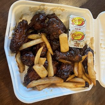 Bistro On Avenue - I couldn't help myself, ate most of the fries on the walk home. - Chicken Wings Near Me - Toronto, Ontario Bistro On Avenue - I couldn't help myself, ate most of the fries on the walk home. - Chicken Wings Near Me - Toronto, Ontario