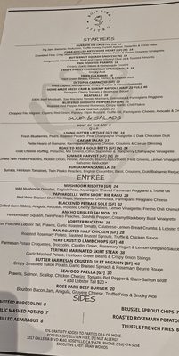Menu photo 6 Rose Park Bistro Roseville, CA